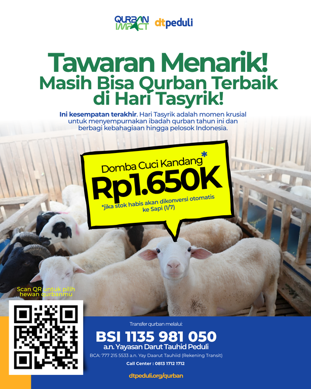 Ini Kesempatan Terakhir, Qurban di Hari Tasyriq - Cover Image